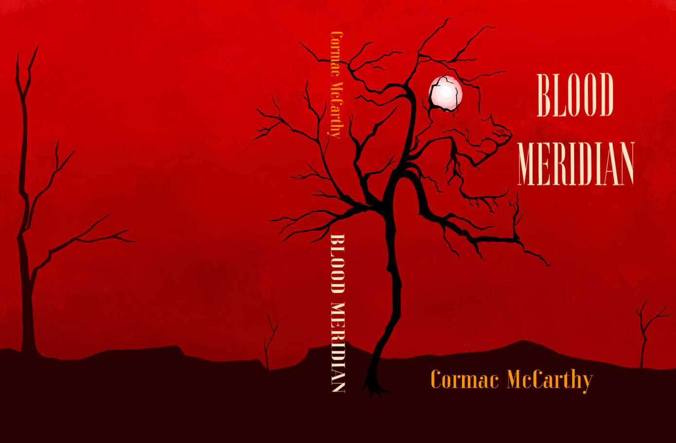 Alternative Book Cover for "Blood Meridian" by Cormac McCarthy